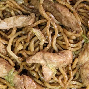 Chicken Lo Mein for days, y&apos;all.
