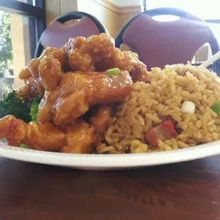 General Chicken piled high!