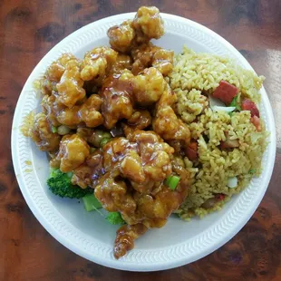 chicken wings and fried chicken, food