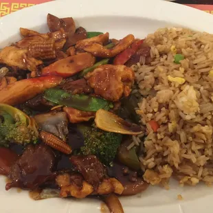 The happy family lunch special.