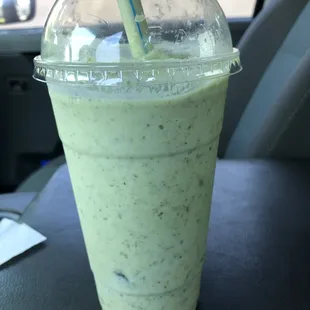 Avocado should not have any black stuff in it.
