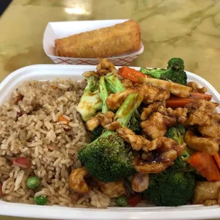Chicken broccoli lunch special