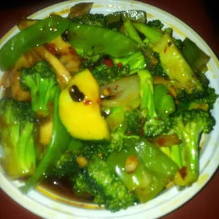 Hot hunan veg (#115)