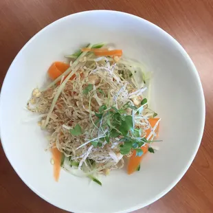 Crunchy house salad! Delicious!