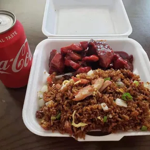 Boneless Spare Ribs Lunch Special