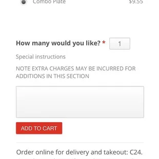 Despite the owner badgering me for not selecting my type of soup on the order form, there is NOWHERE to select it.