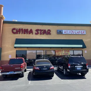 Front of the restaurant