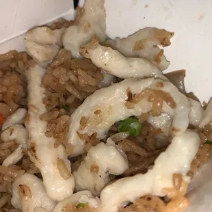 not fully cooked.