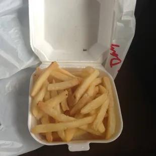 Side of fries. Also pretty good