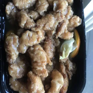 Orange chicken