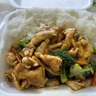 Chicken w/ Broccoli lunch special
