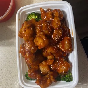 Sesame seed chicken