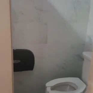 It is clean the toilets not broken the seats not falling off people do not destroy this place