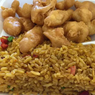 Sweet and sour chicken