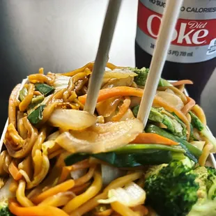 Vegetable Lo mein