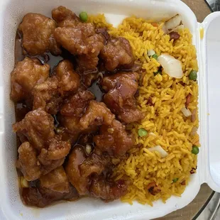 Lunch- General Tso Chicken