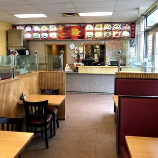 Counter and a Portion of the Dining Area