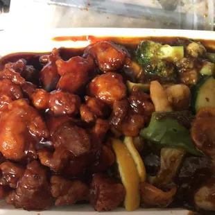 Dragon Phoenix, oh so good. Chef special menu,