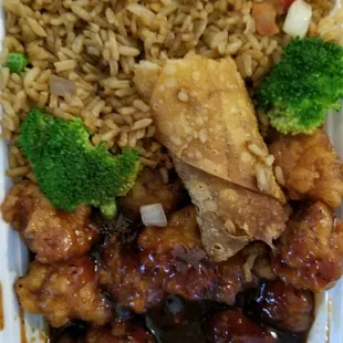 chicken wings and fried chicken, food