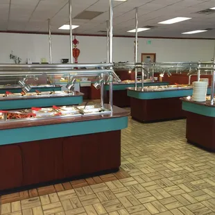a view of a buffet