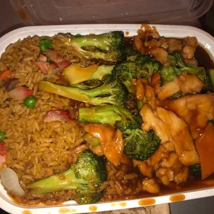 Chicken and Broccoli