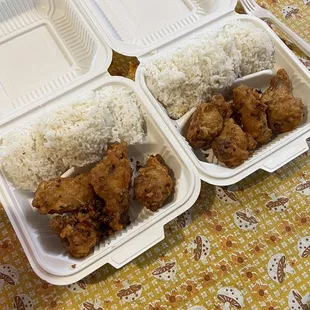 Fried Hot Garlic Chicken Wings