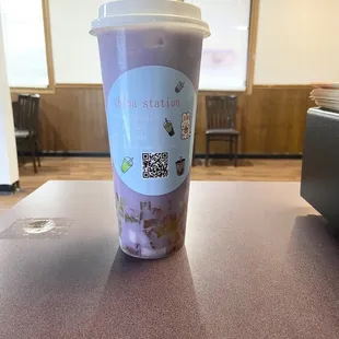 Taro milk tea