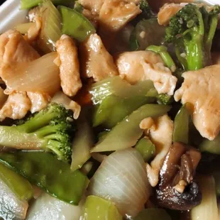 Chicken w/ vegetables