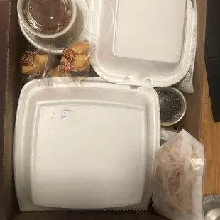 Takeout packaging