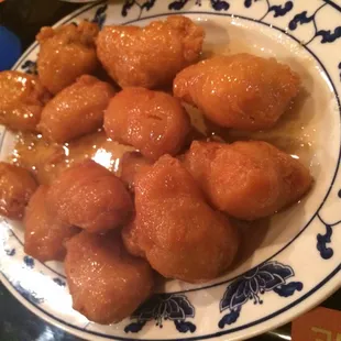 Honey garlic chicken