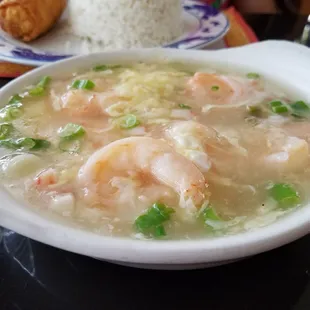 Shrimp and lobster sauce.