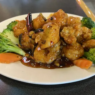 Orange chicken