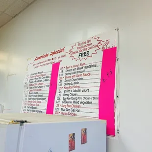 Lunch Specials