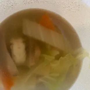 That&apos;s not a wonton; it&apos;s a shrimp. Zero wontons.