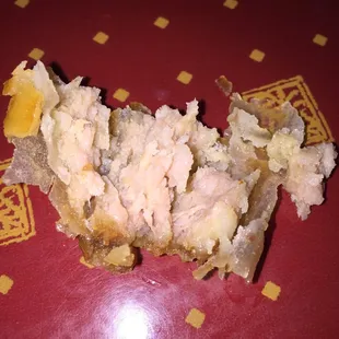 Pink Chicken, Anyone? They took the bigger piece that showed how raw the whole piece was.