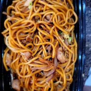 Free lo mein for $30 or more