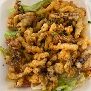 Calamari with Salt and Pepper