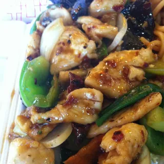 Chicken in Hot Garlic Sauce