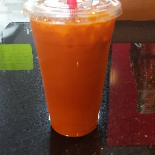 Thai ice tea