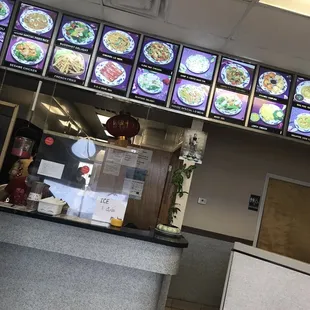 Inside establishment