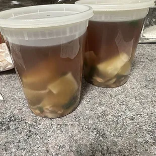 Wonton soup my wife said it was ok not the greatest