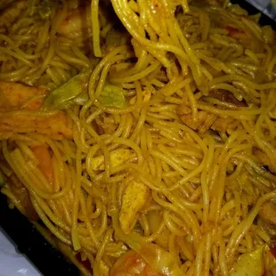 Singapore chow mei fun