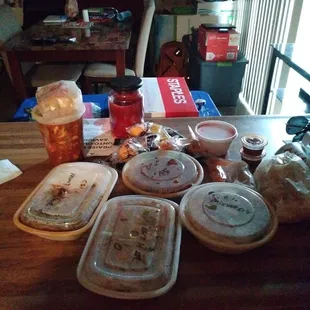 $50 worth of hang over food. Excellent. And they deliver!