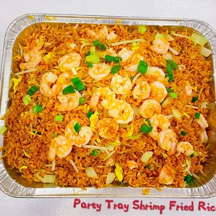 A Family Reunion with 6-8 people ( one Party Tray)