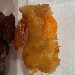 Tempura shrimp from pupu platter.