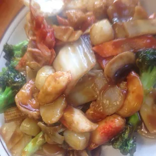 シーフード炒め ブラウンソース