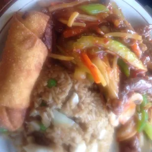 牛肉甘辛炒めセット