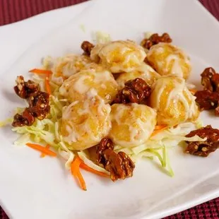 Honey Walnut Prawn!
