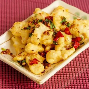Salt &amp; pepper fish fillet