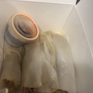 Meatball Flat Rice Noodle Soup